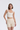 Eco Ribbed Shorts - Vanilla - Gazelle Activewear