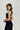 Lauren Back Tie Crop Top - Black - Gazelle Activewear