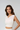 Ariel 2-Way Mesh Top - Ivory - Gazelle Activewear