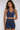 Infinity V-Neck Top - Navy - Gazelle Activewear