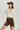 City Walk Biker Shorts - Espresso - Gazelle Activewear
