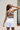 🇮🇹♻️Eco Luxe Viva Sports Bra - White - Gazelle Activewear