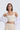 Tyra Corset Top - Custard - Gazelle Activewear