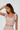 Ivy Ruffles Ribbed Top - Rosy Pink - Gazelle Activewear