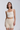 Eco Ribbed Shorts - Vanilla - Gazelle Activewear
