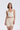 Eco Ribbed Shorts - Vanilla - Gazelle Activewear