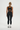 Adele Mesh Ribbed Top - Black - Gazelle Activewear