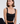 Tyra Corset Top - Black - Gazelle Activewear