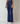 Paris Flare Pants - Denim Blue - Gazelle Activewear