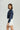 Emerald Court Oversized Jacket - Navy - Gazelle Activewear