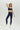 EcoLuxe Audrey Leggings - Navy - Gazelle Activewear
