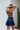 🇮🇹♻️Eco Luxe Viva Sports Bra - Navy - Gazelle Activewear