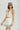 Jade Tennis Skirt - Ivory x Green - Gazelle Activewear