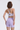 Eco Ribbed Shorts - Lavender - Gazelle Activewear