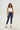 Adele Mesh Ribbed Top - White - Gazelle Activewear