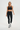 Adele Mesh Ribbed Top - Black - Gazelle Activewear