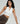 Enchant Ribbed Polo Top - White - Gazelle Activewear