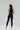 Enchant Ribbed Polo Top - Black - Gazelle Activewear