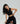 Enchant Ribbed Polo Top - Black - Gazelle Activewear