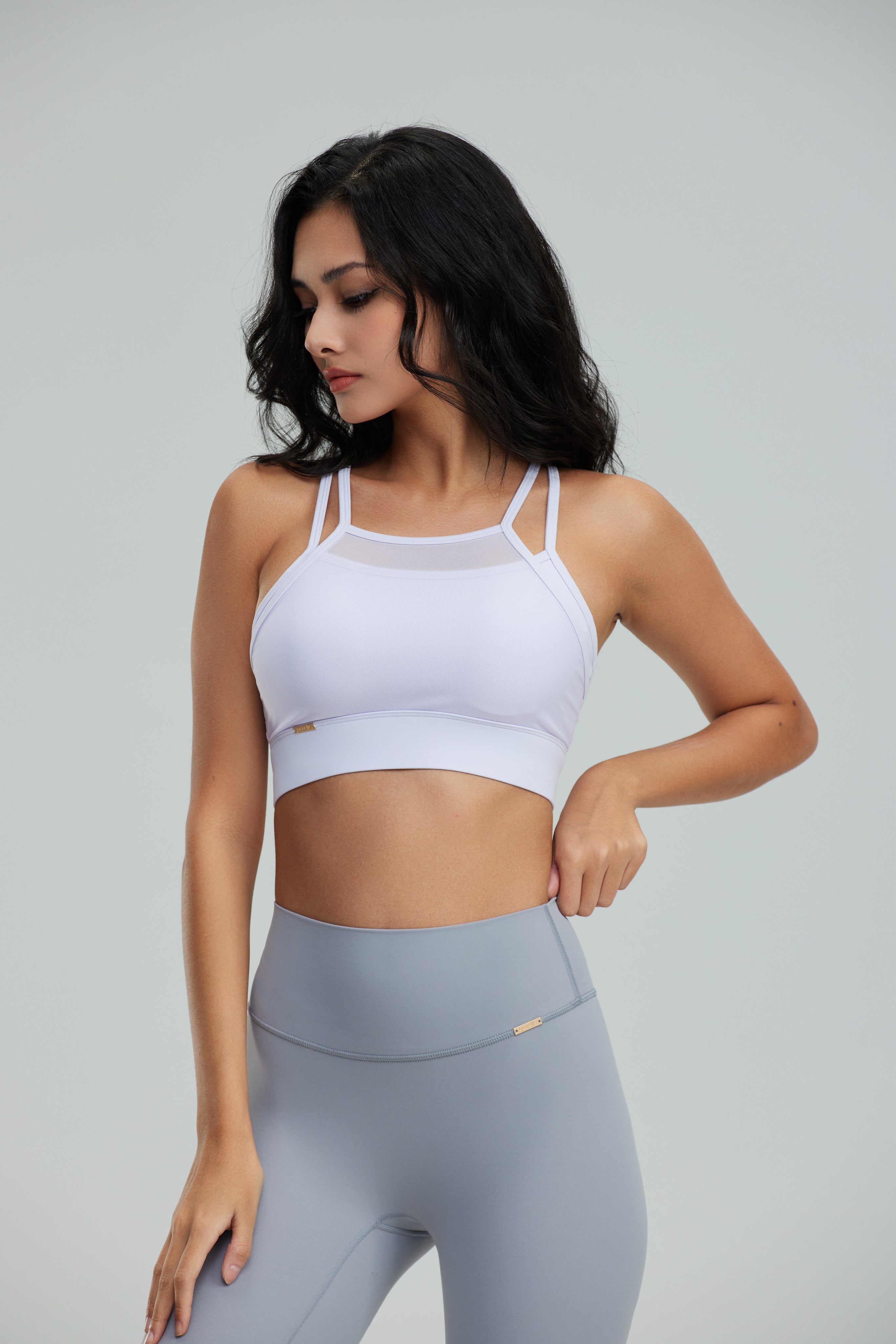 SilkySculpt Seamless Leggings - Arctic Grey – Gazelle Activewear